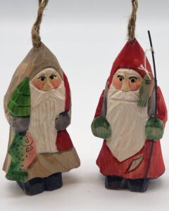 Friends of Santa Vintage Christmas Ornament